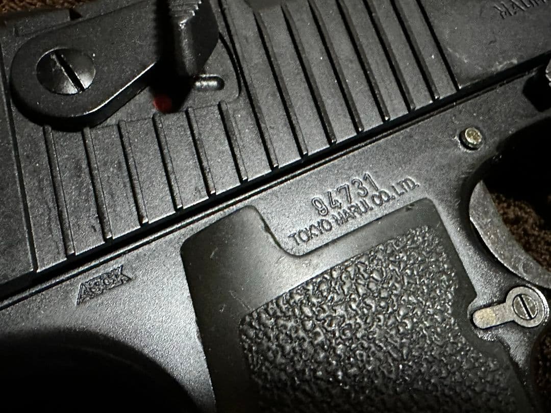 【完動品】東京マルイ デザートイーグル.50AE ガスブローバック 箱付