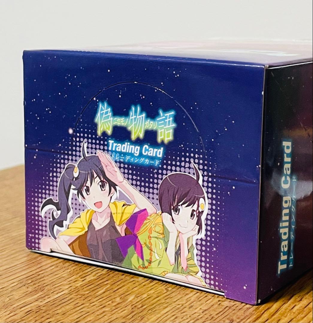 ムービック 偽物語 トレーディングカード ブースター 1BOX