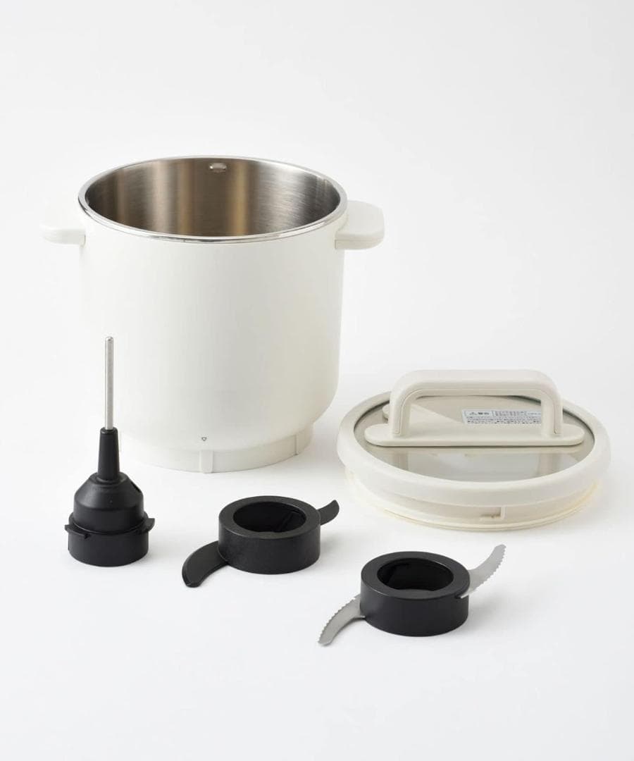 【開封済・未使用】BRUNO スープクックプロセッサー BOE102 アイボリー