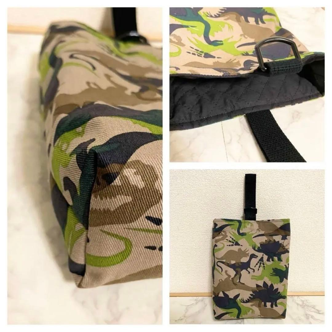 入園入学5点セット【迷彩×恐竜】