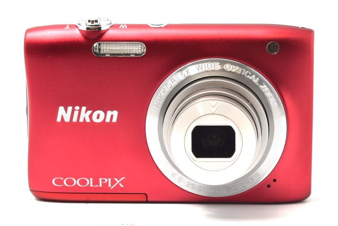 ニコン Nikon COOLPIX S2900 レッド スマホ転送セット