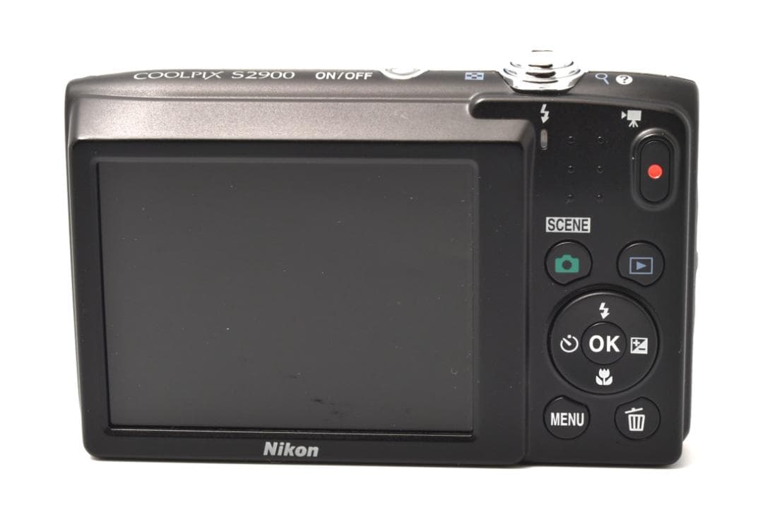 ニコン Nikon COOLPIX S2900 レッド スマホ転送セット