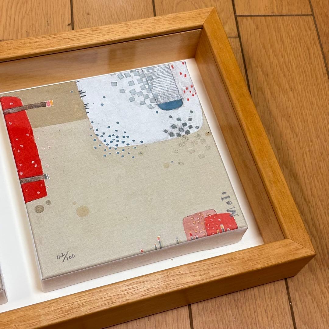 フランス キロメロKiro.Melo ハチミツとくまちゃんの親子 ジクレー L