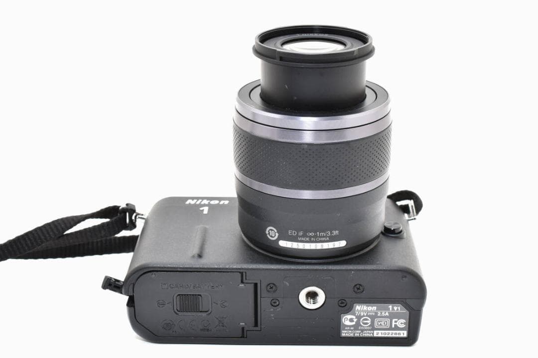 美品 ニコン　Nikon1 V1 ブラック ズームレンズセット ＃A373