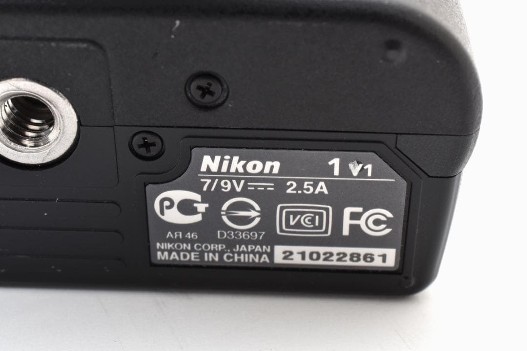 美品 ニコン　Nikon1 V1 ブラック ズームレンズセット ＃A373