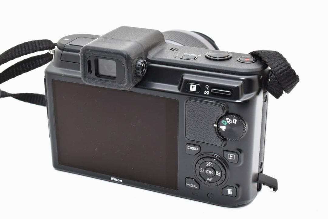 美品 ニコン　Nikon1 V1 ブラック ズームレンズセット ＃A373