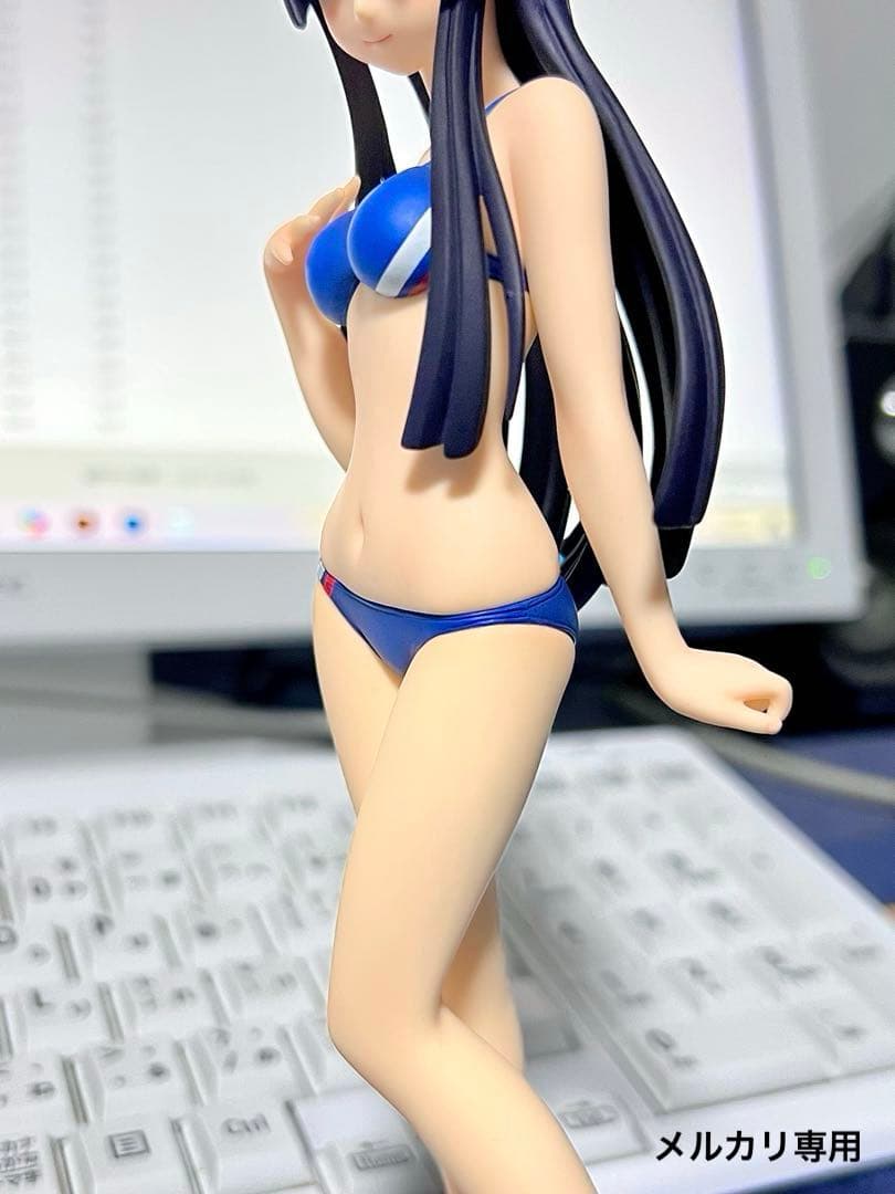けいおん！　秋山澪　水着ver.　スケールフィギュア　アルファマックス