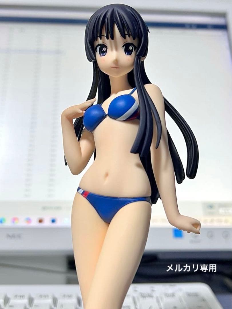 けいおん！　秋山澪　水着ver.　スケールフィギュア　アルファマックス