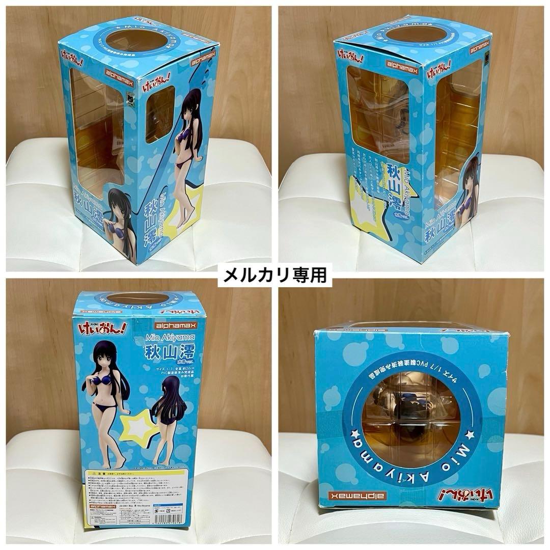 けいおん！　秋山澪　水着ver.　スケールフィギュア　アルファマックス