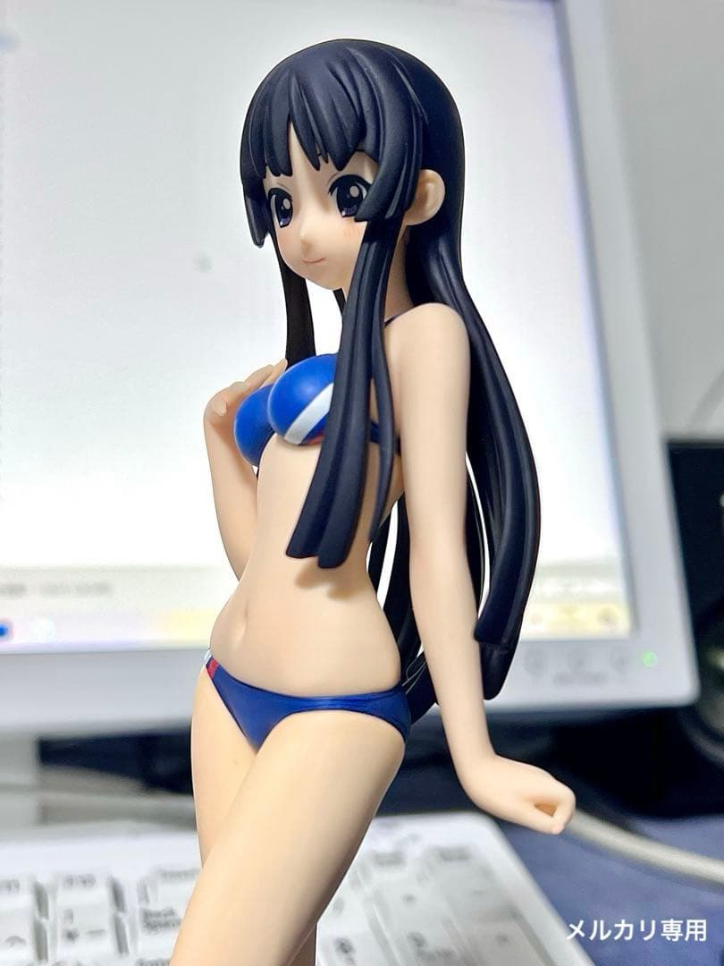 けいおん！　秋山澪　水着ver.　スケールフィギュア　アルファマックス