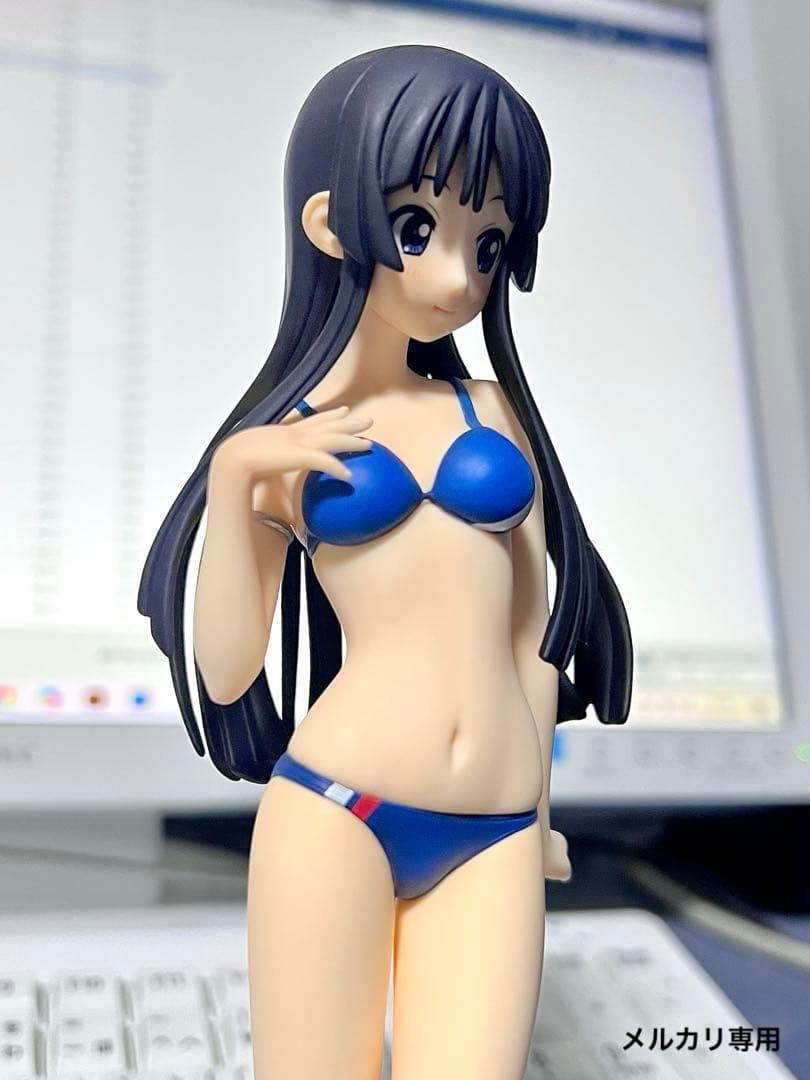 けいおん！　秋山澪　水着ver.　スケールフィギュア　アルファマックス