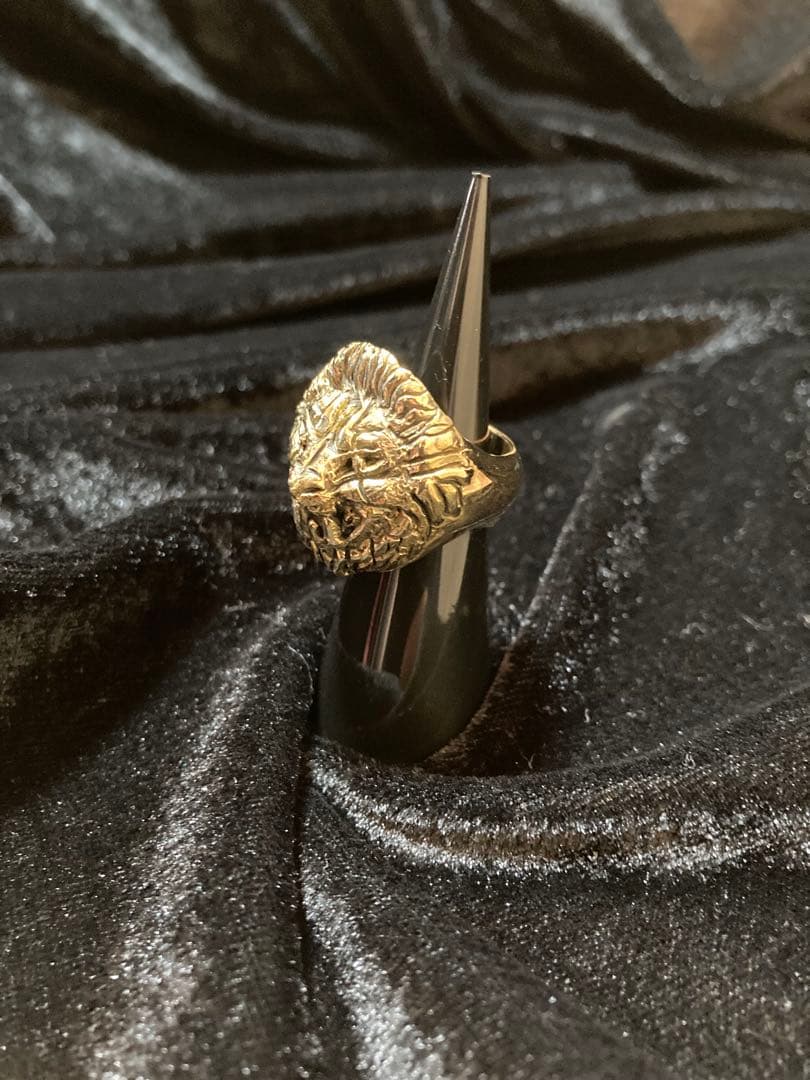 金色のライオンRING 真鍮