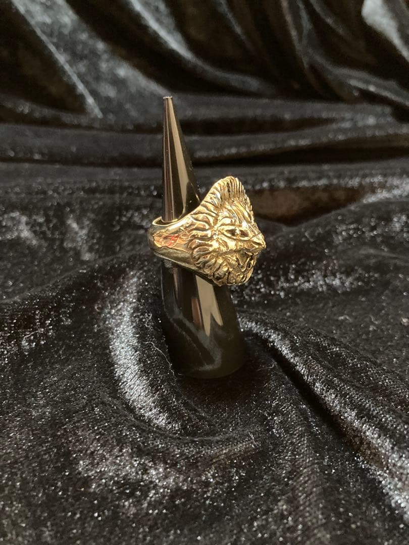 金色のライオンRING 真鍮