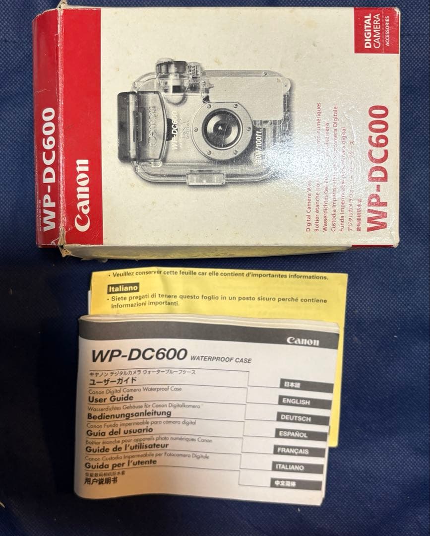 Canon IXY Digital 200 本体 ウォータープルーフケース付