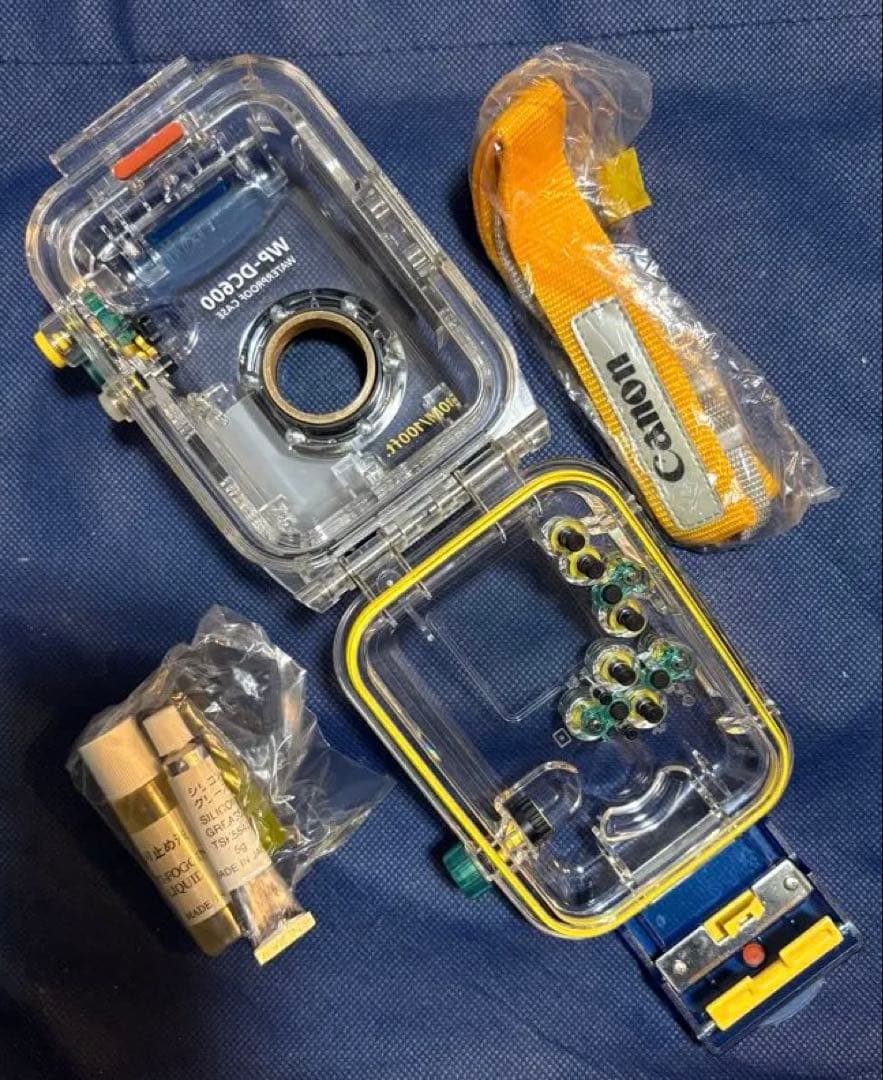 Canon IXY Digital 200 本体 ウォータープルーフケース付