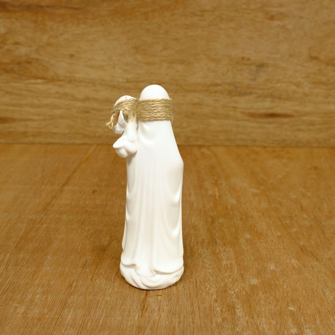 アンティーク　陶器人形　レディメイド作品　マリア　女像　オブジェ　古道具