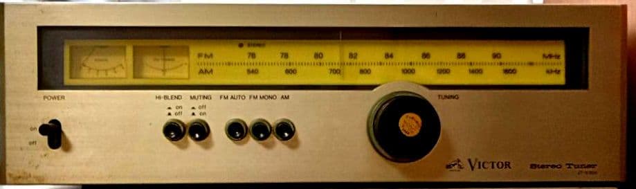 ビクター Victor JT-V300 FM/AMステレオチューナー取扱説明書付