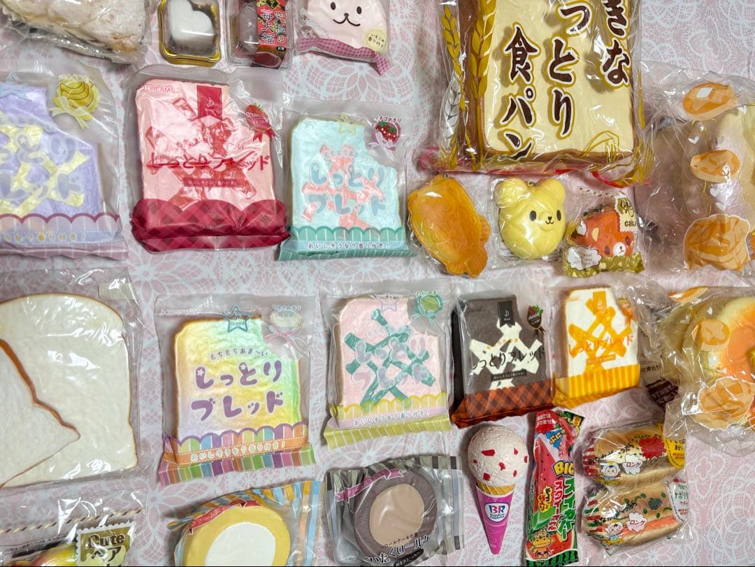 スクイーズ まとめ売り しっとりブレッド