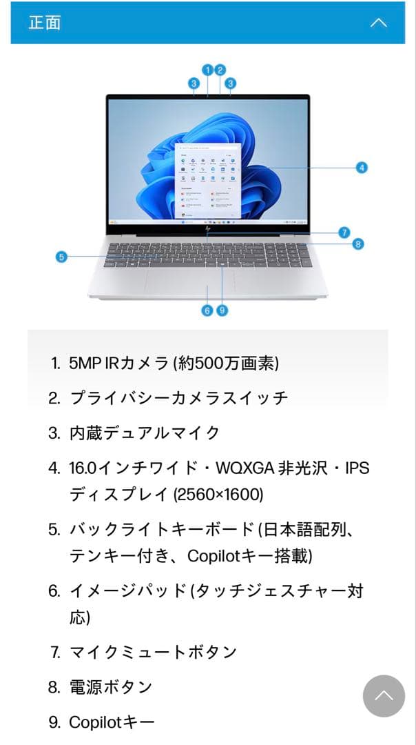 HP OmniBook 7 16-ay ノートパソコン
