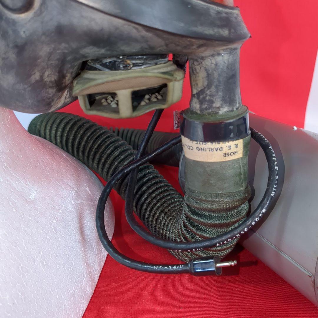 【実物美品】アメリカ軍 M24 航空機搭乗員用ガスマスク