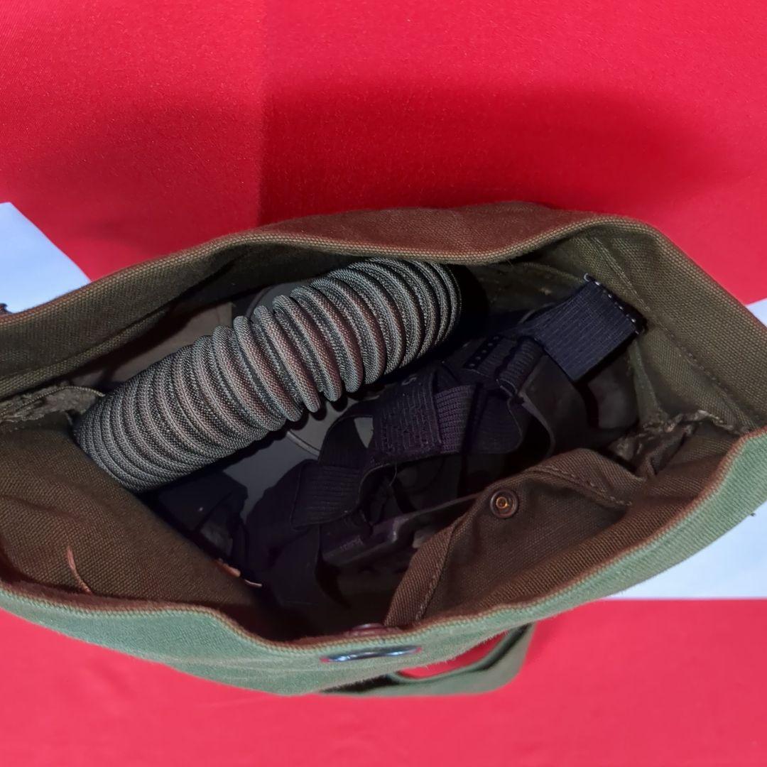 【実物美品】アメリカ軍 M24 航空機搭乗員用ガスマスク