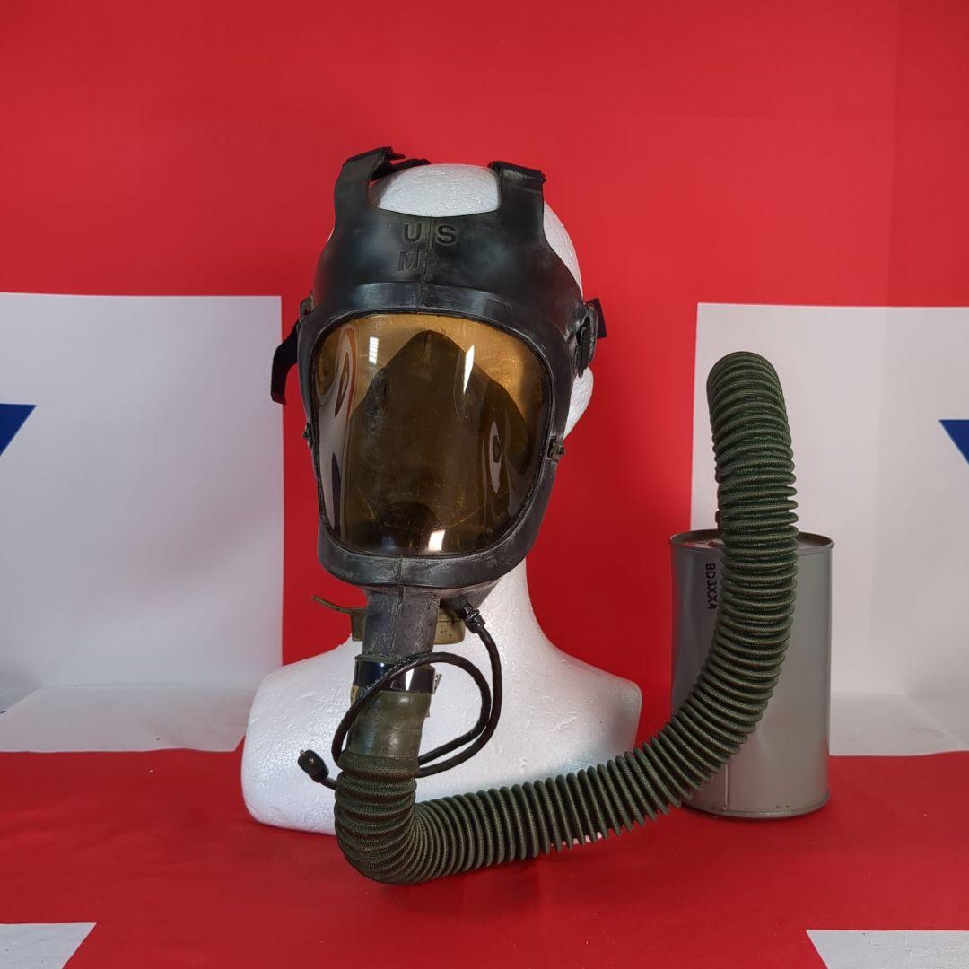 【実物美品】アメリカ軍 M24 航空機搭乗員用ガスマスク