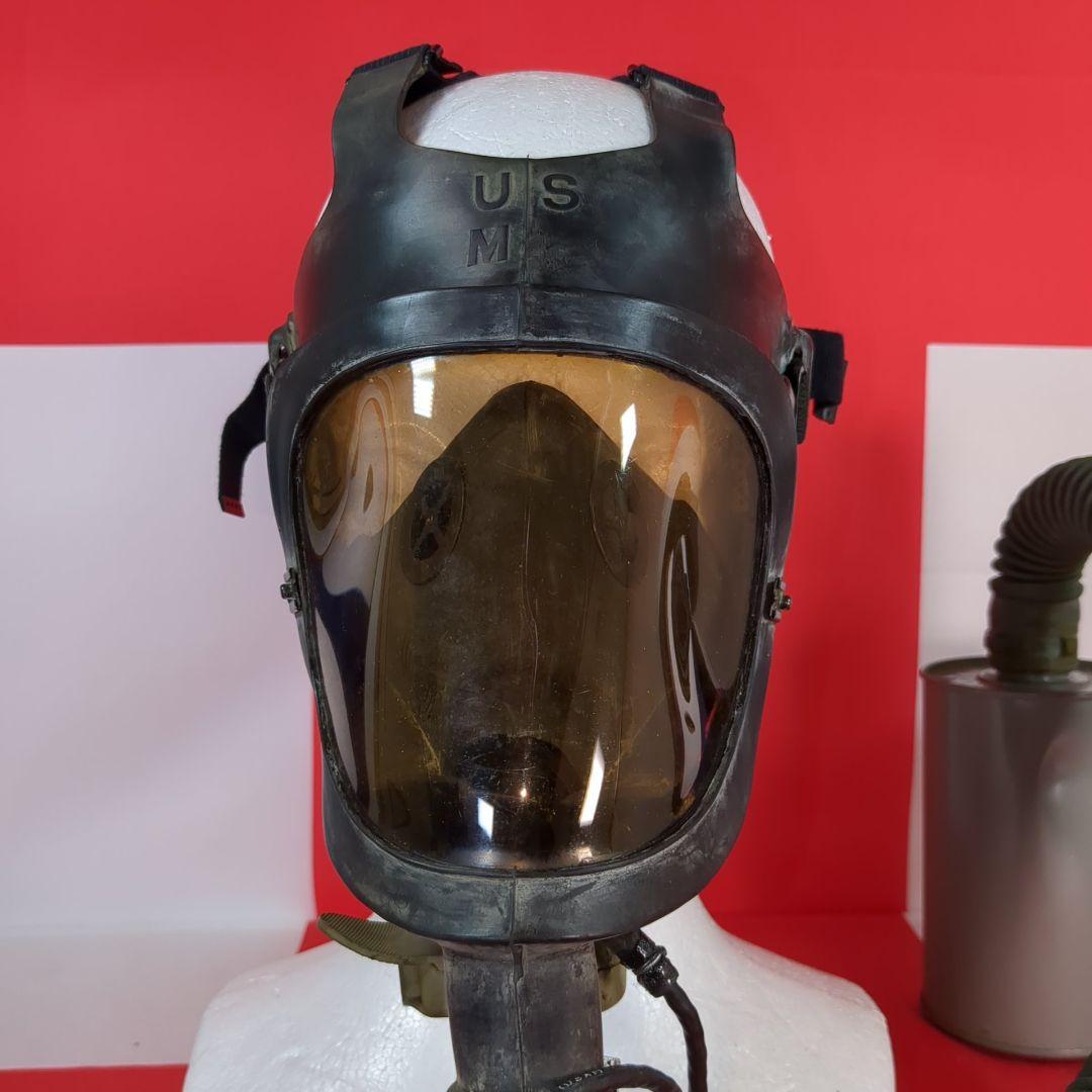 【実物美品】アメリカ軍 M24 航空機搭乗員用ガスマスク