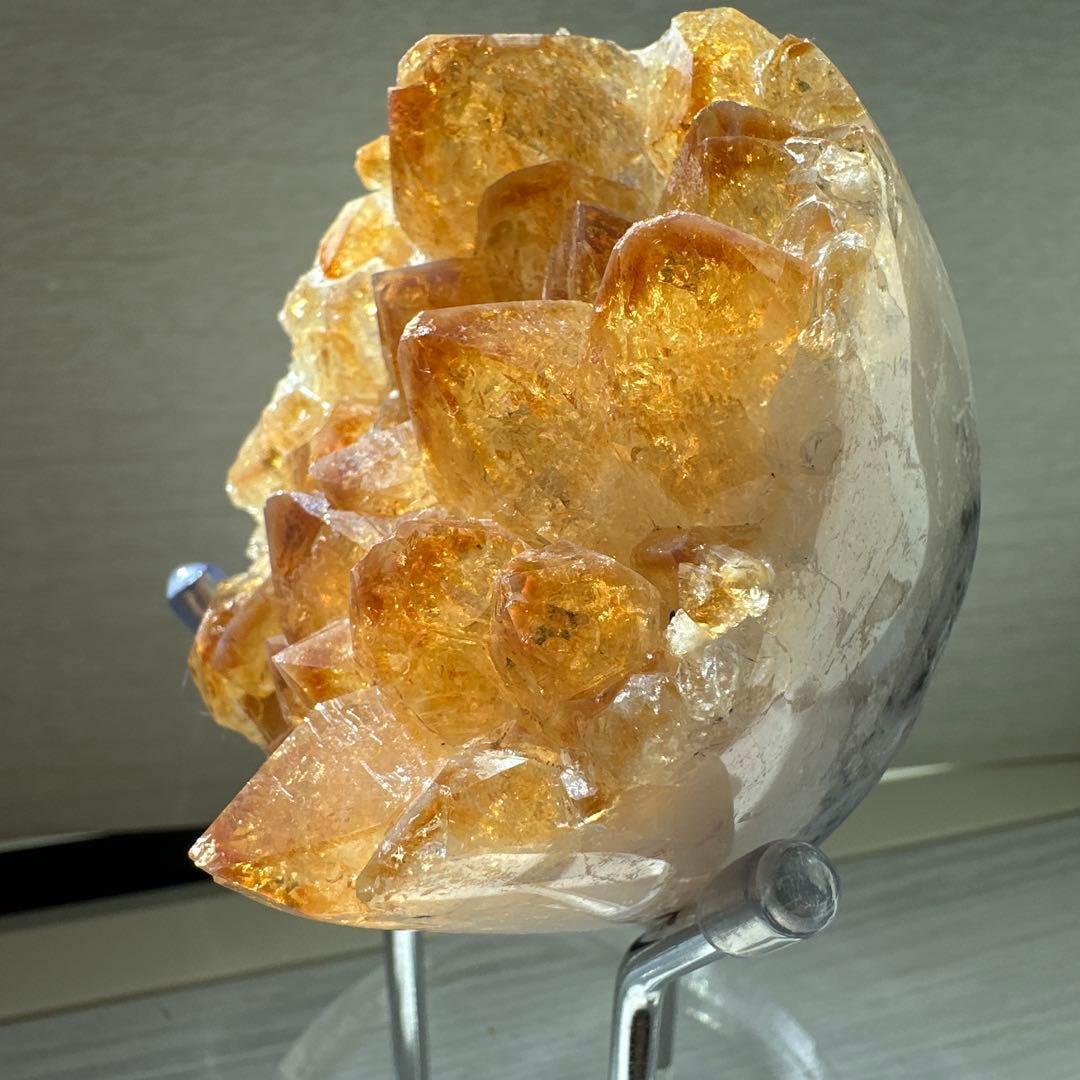 綺麗✴︎シトリンクラスター/原石✴︎たまご型