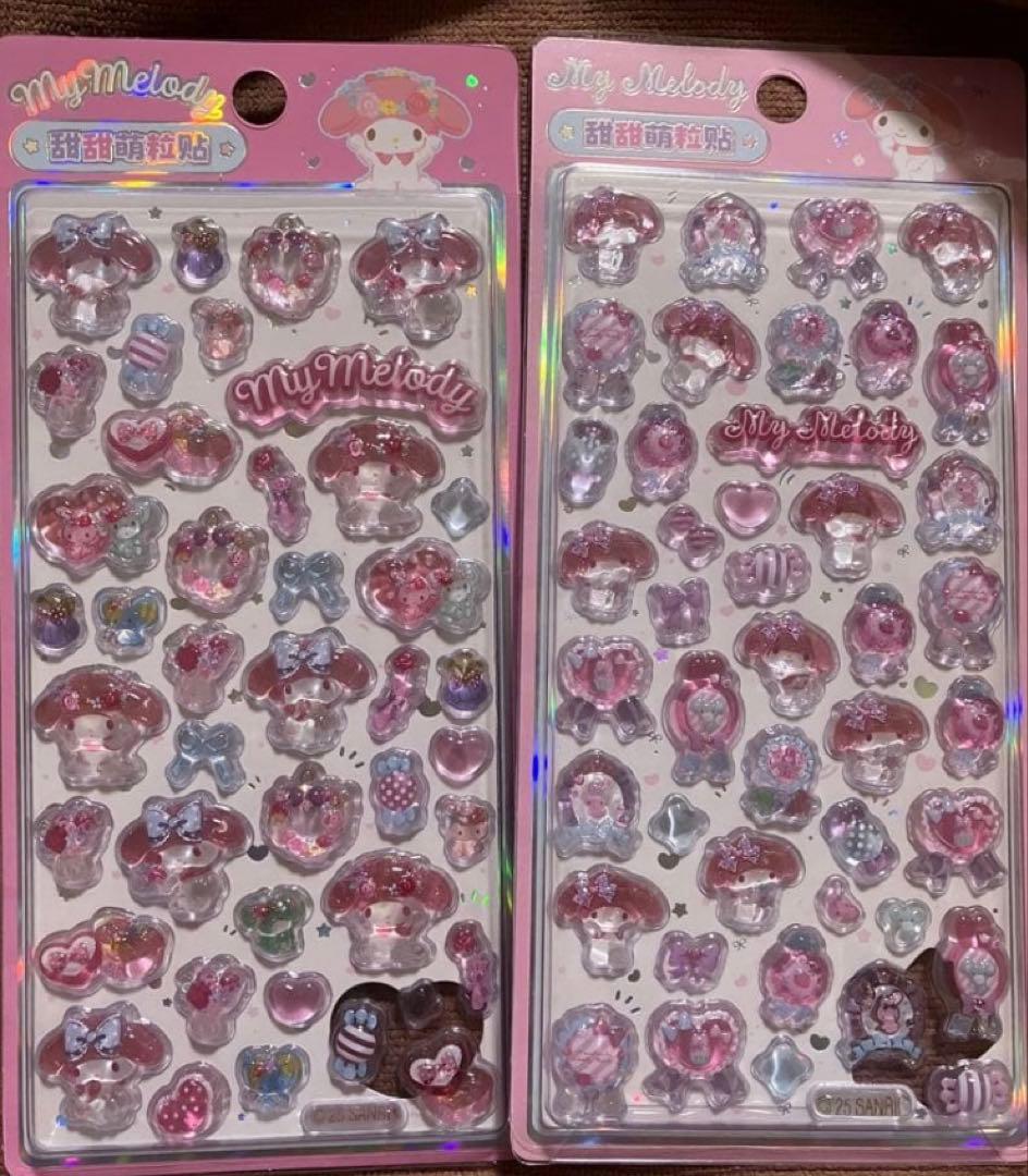 【正規品】クレヨンしんちゃんウォーターシール4枚セット　日本未発売