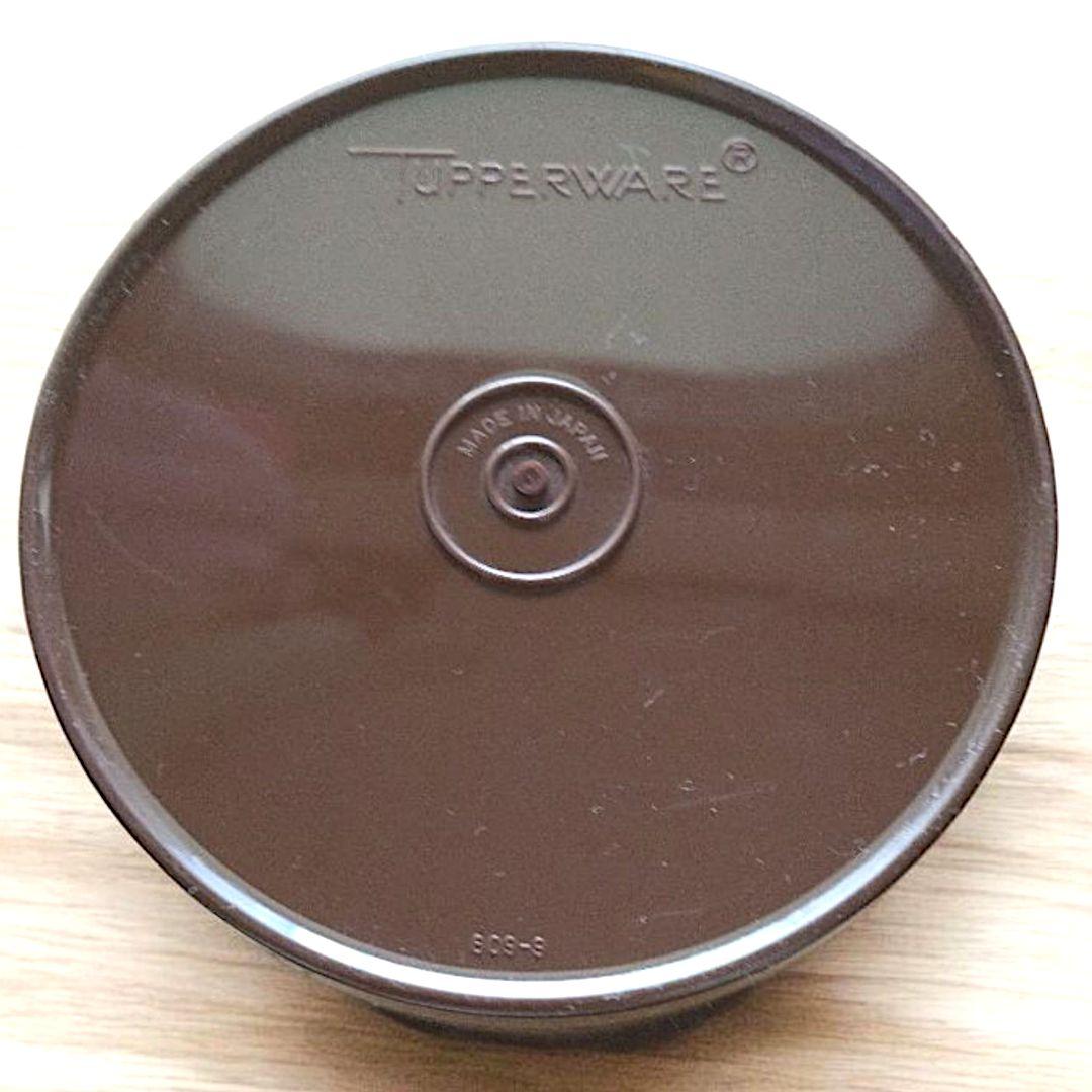 タッパーウェア 4個セット 密閉容器 ブラウン Tupperware