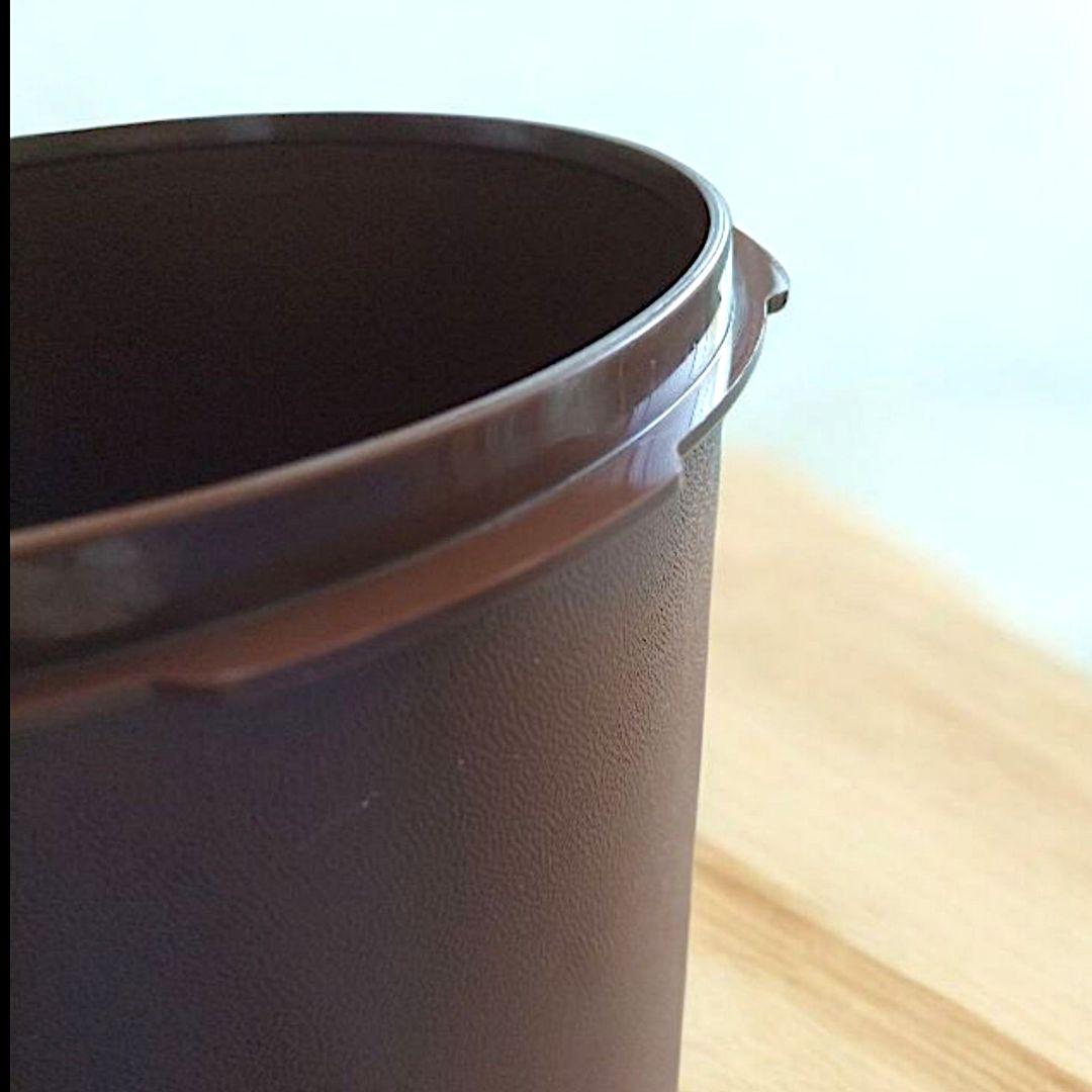 タッパーウェア 4個セット 密閉容器 ブラウン Tupperware