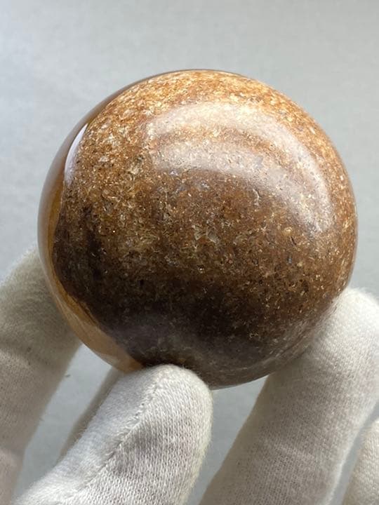 水晶球　ルチルクォーツ　満針　守護石　開運　54㍉　203g