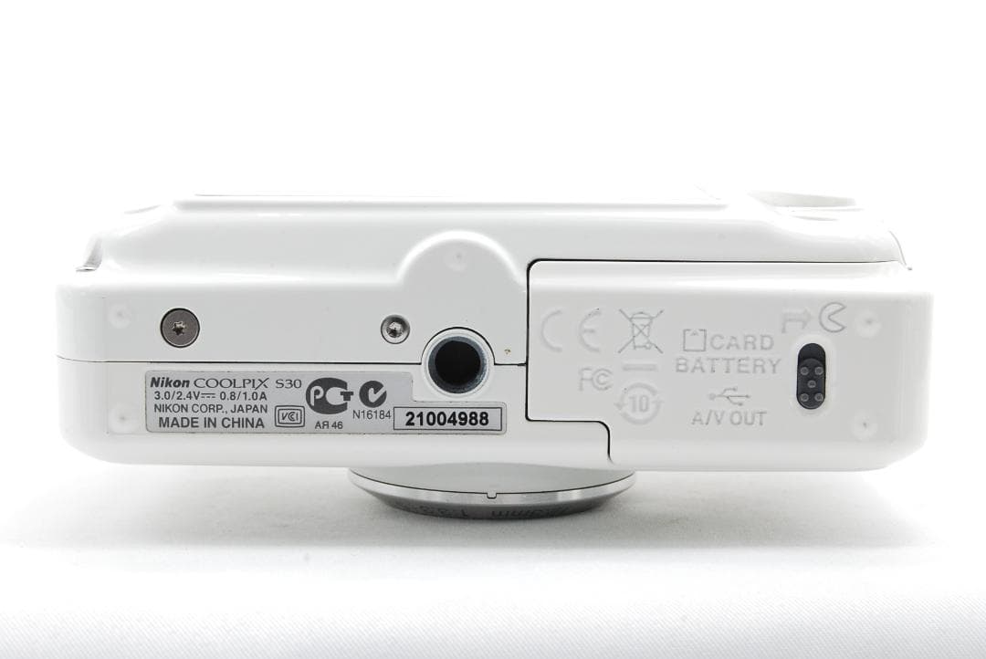 極上美品】Nikon COOLPIX S30 防水 本体のみ 動作確認済