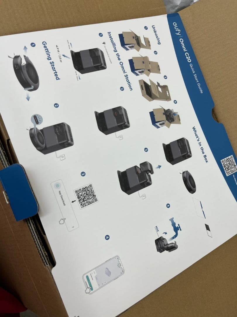 ★美品★ｅｕｆｙ　omni　ｃ２０　ユーフィー　ロボット掃除機　回転モップ