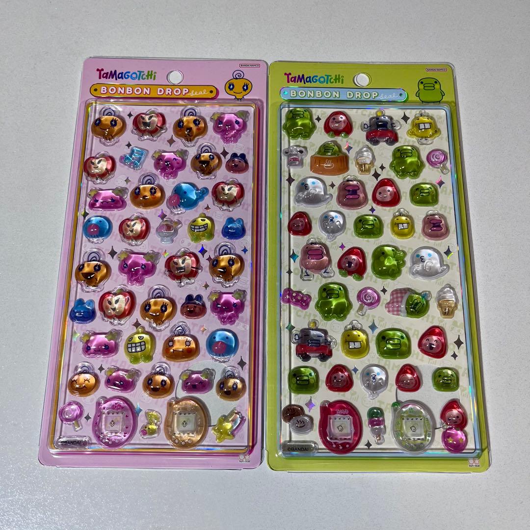 ボンボンドロップシール たまごっち4種