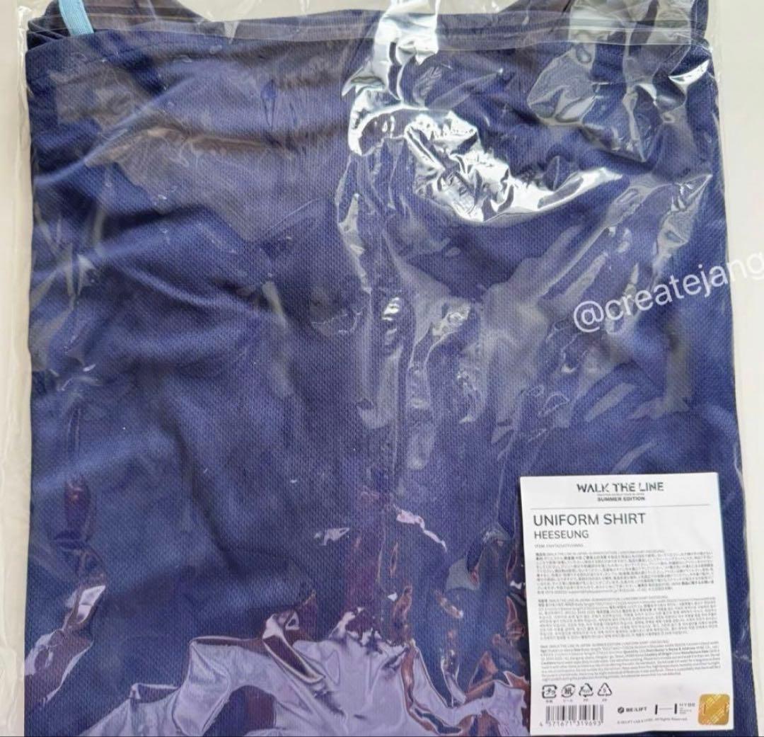 ENHYPEN ユニフォーム シャツ ヒスン トレカ付き ポップアップ