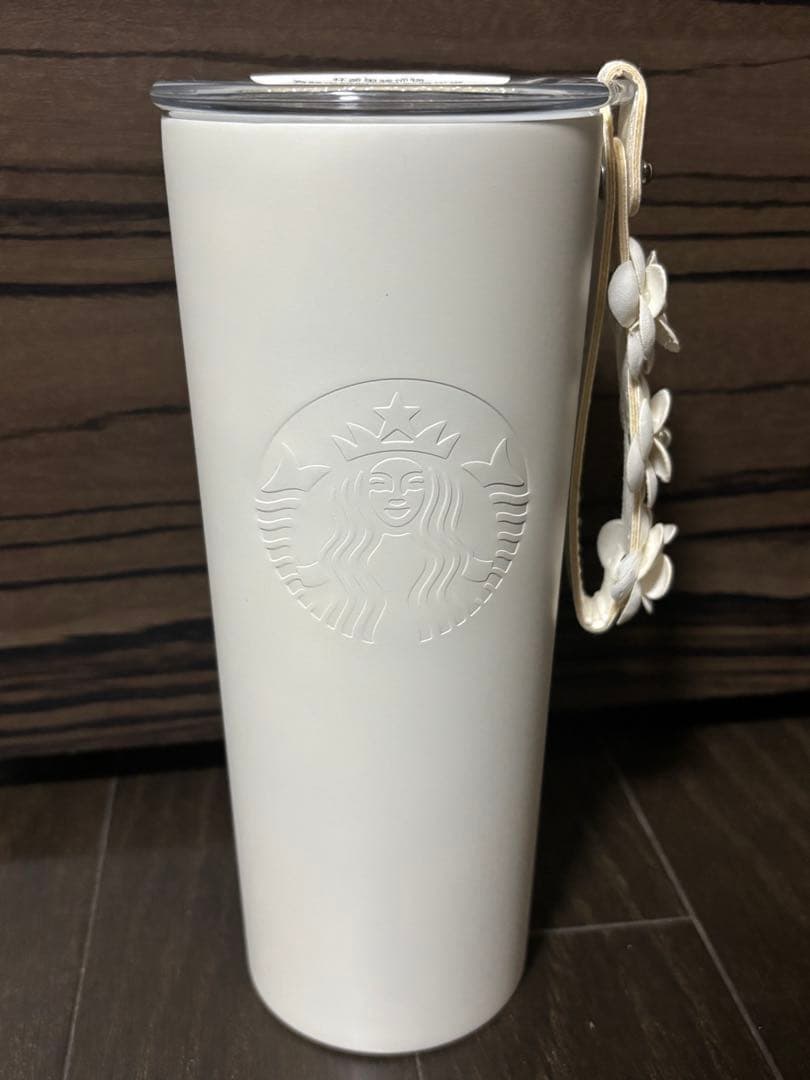 海外限定　スターバックス　ホワイトローズ　ステンレスボトル
