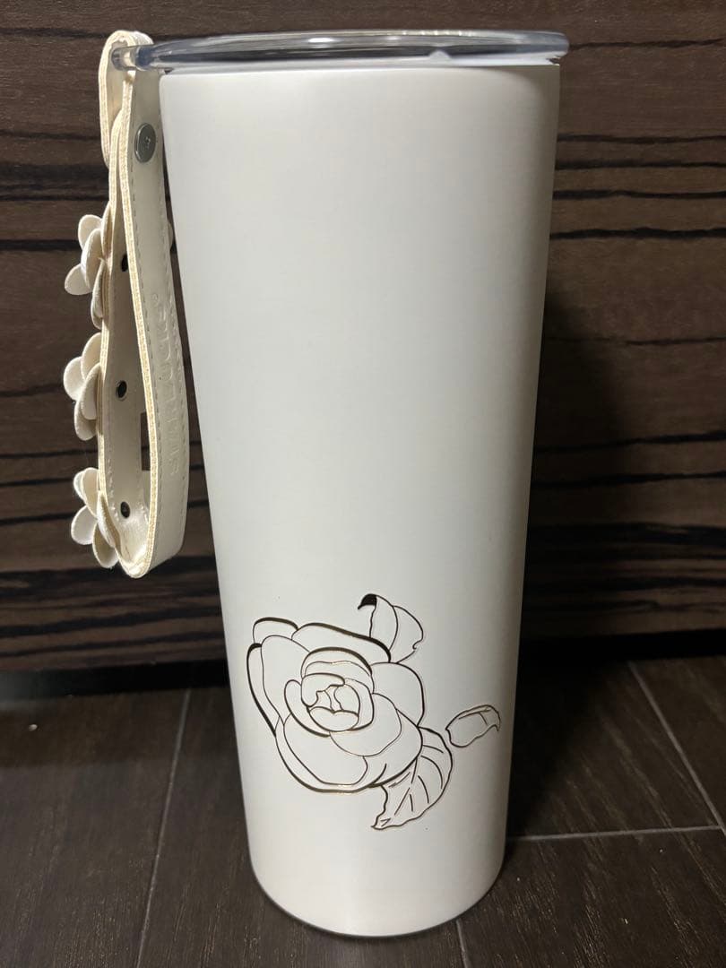 海外限定　スターバックス　ホワイトローズ　ステンレスボトル