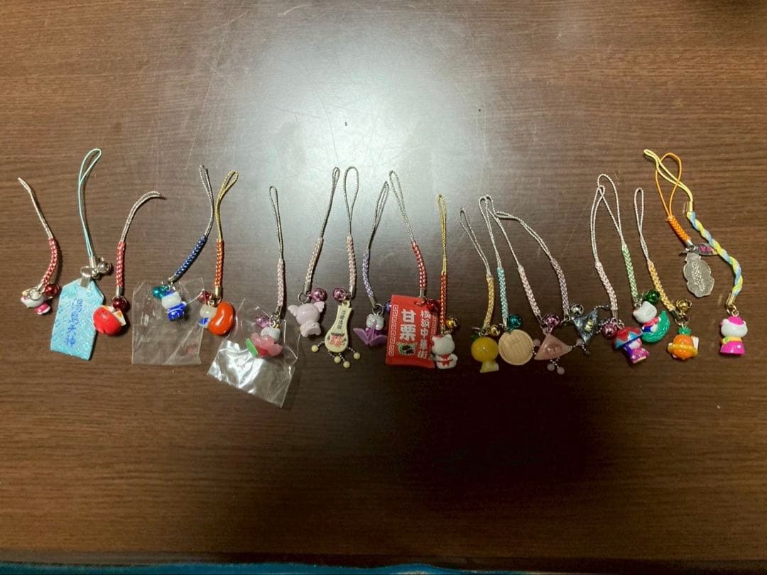 まとめ売り 美品 ご当地 ハローキティ 東京 大阪 神奈川 静岡 ストラップ