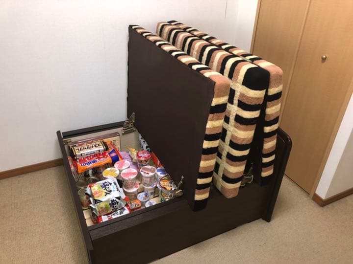 丸八真わた折りたたみ収納ベッドスペースシャトルファーベッド