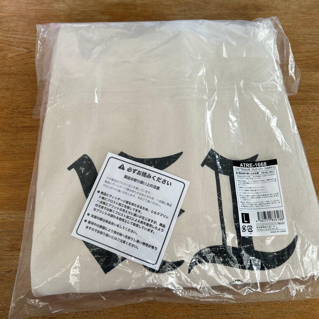 treasure pulse on プルオーバー アイボリー L