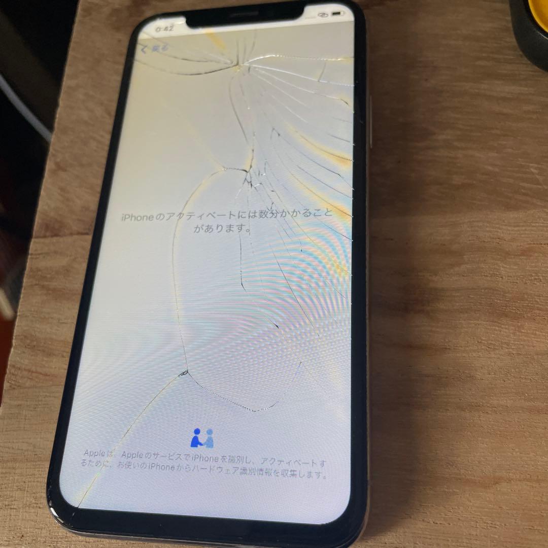 iPhone X シルバー 準ジャンク　64G