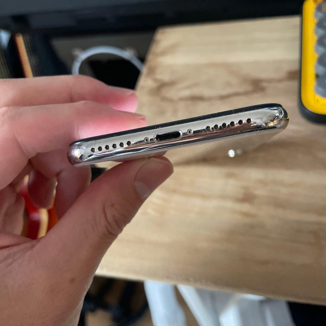 iPhone X シルバー 準ジャンク　64G