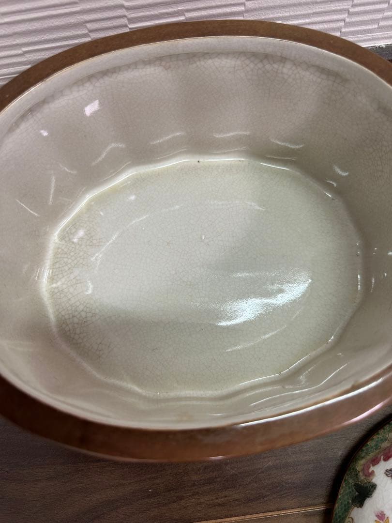 陶器　インテリア　アンティーク　小物入れ