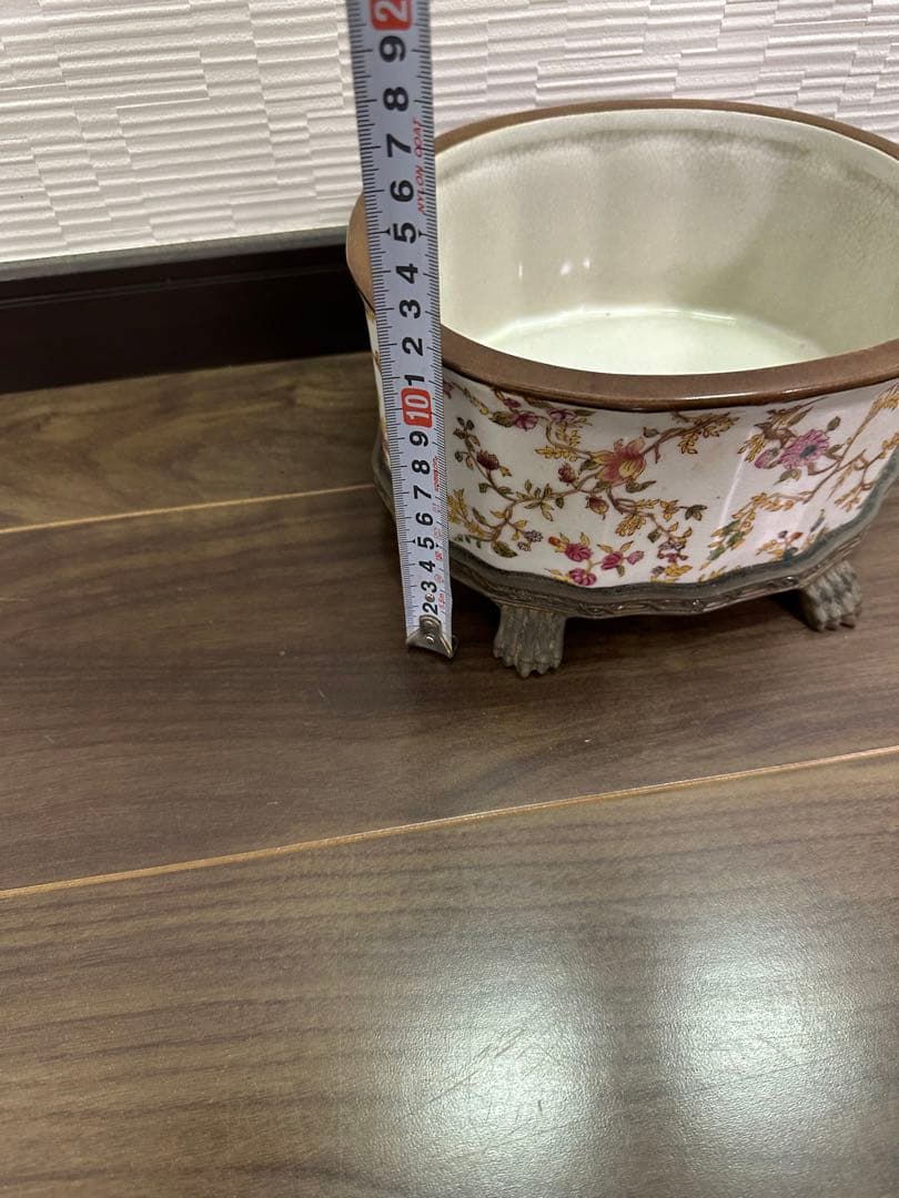 陶器　インテリア　アンティーク　小物入れ