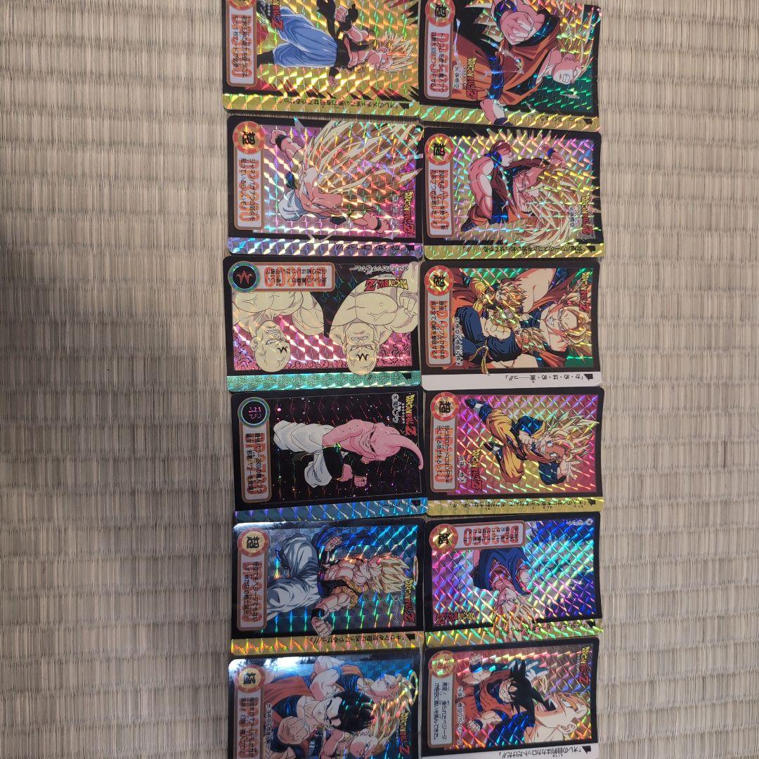 当時物・大量 ドラゴンボール カードパーティー キラ12枚ノーマル100枚