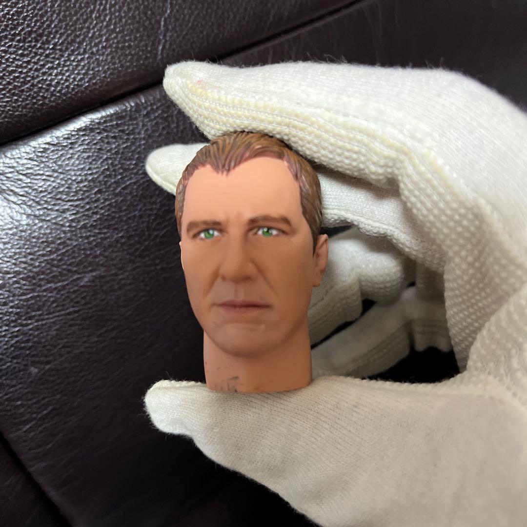 1/6サイズ　フィギュアヘッド　①ノーマル　②ダメージ　2個セット