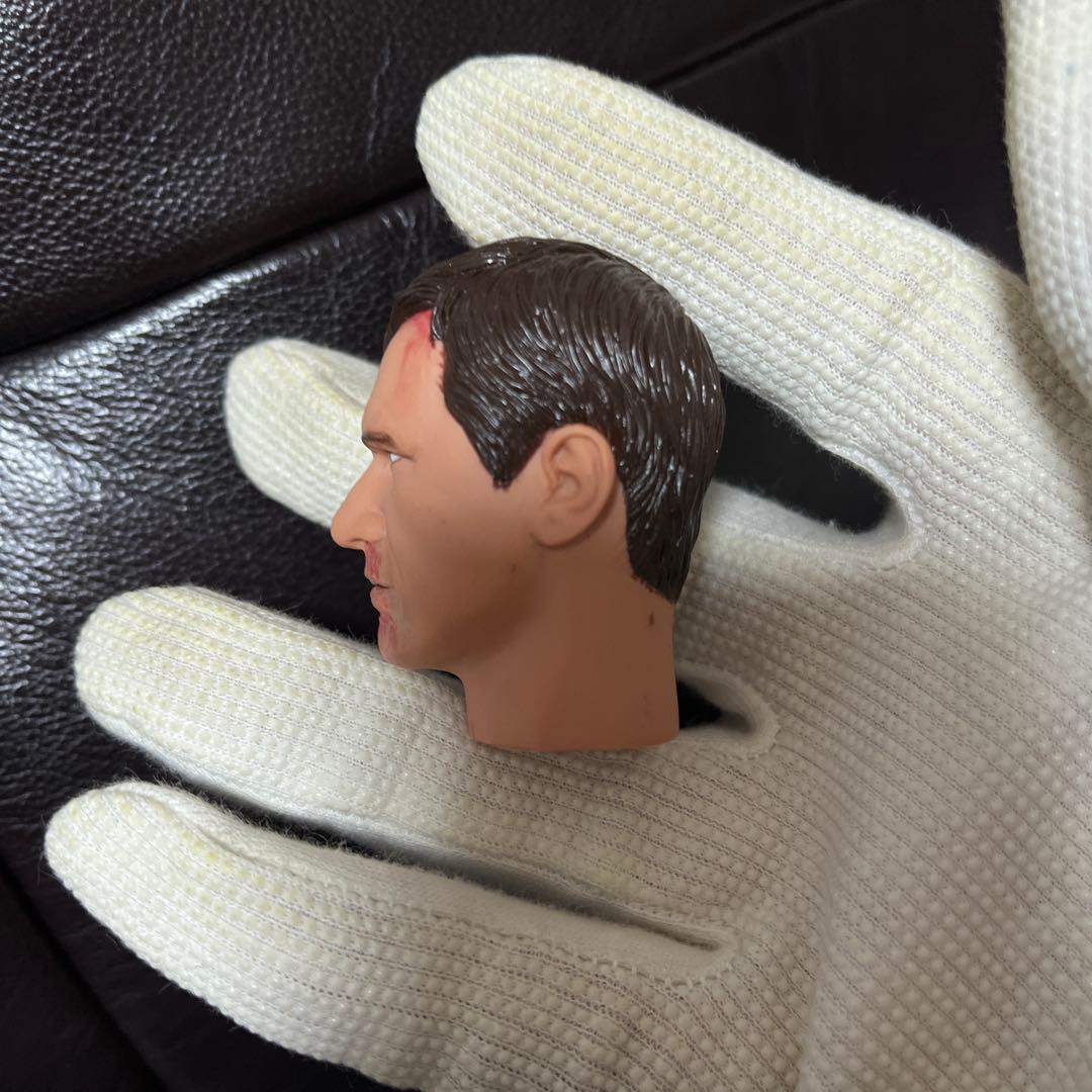 1/6サイズ　フィギュアヘッド　①ノーマル　②ダメージ　2個セット