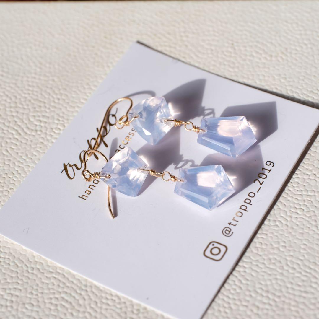 【1点のみ】14kgfスコロライトピアス/イヤリング