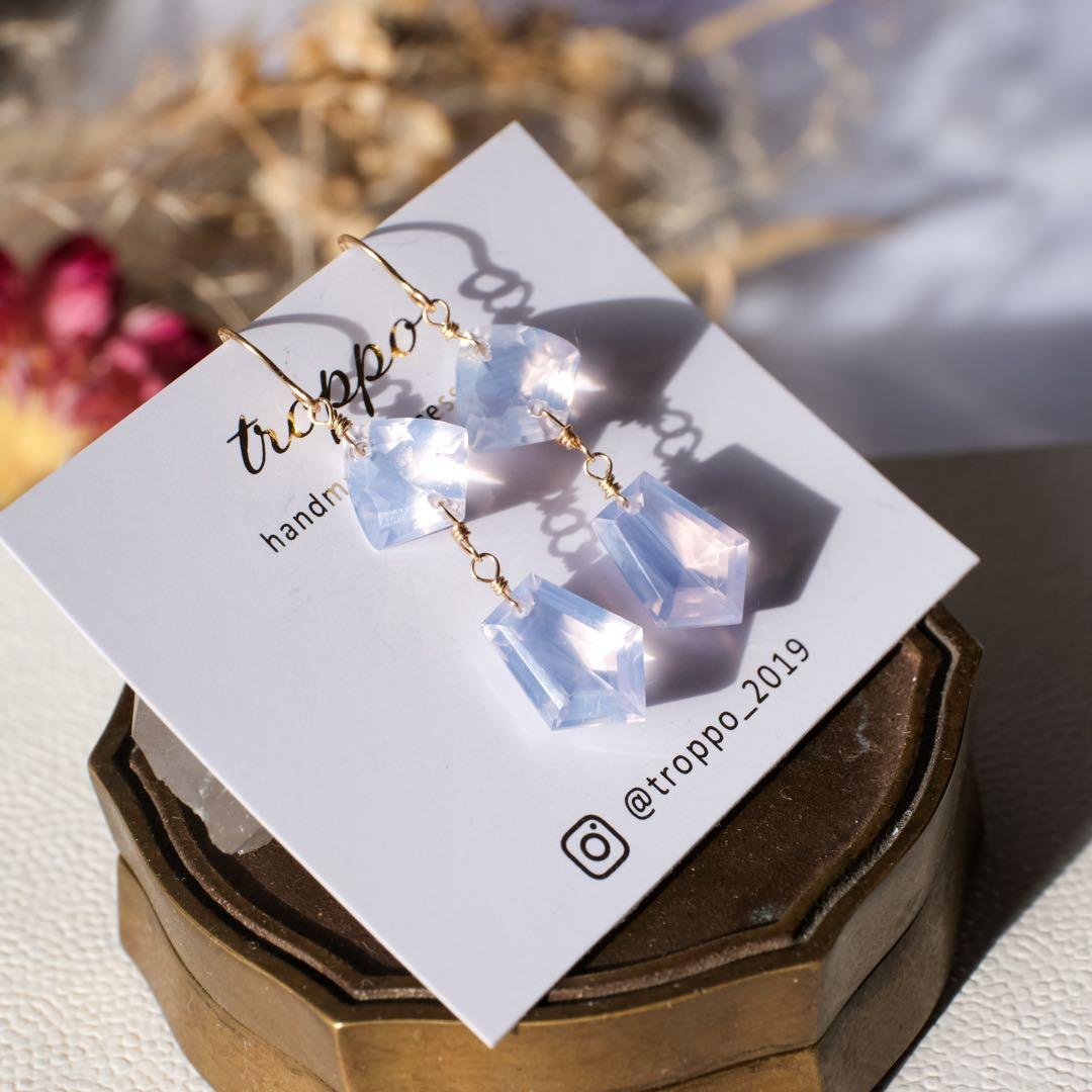 【1点のみ】14kgfスコロライトピアス/イヤリング